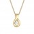 Elli PREMIUM Halskette Damen Infinity mit Zirkonia Steinen Unendlichkeit in 585 Gelbgold - 1