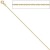 Jobo Damen Ankerkette 585 Gelbgold 1,2 mm 42 cm Gold Kette Halskette Goldkette Federring - 2