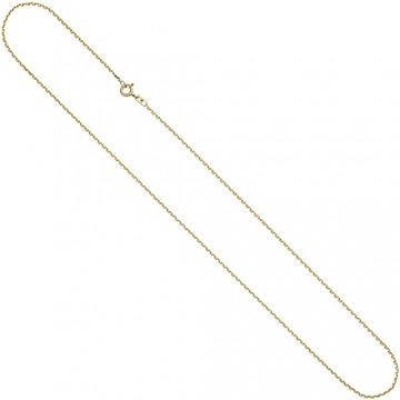 Jobo Damen Ankerkette 585 Gelbgold 1,2 mm 42 cm Gold Kette Halskette Goldkette Federring - 1