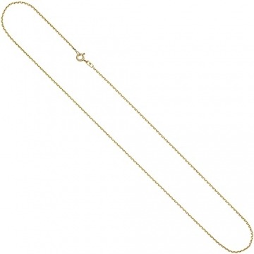 Jobo Damen Ankerkette 585 Gelbgold 1,2 mm 42 cm Gold Kette Halskette Goldkette Federring - 1