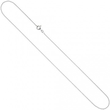 JOBO Damen-Ankerkette aus 585 Weißgold 38 cm 1,3 mm - 1