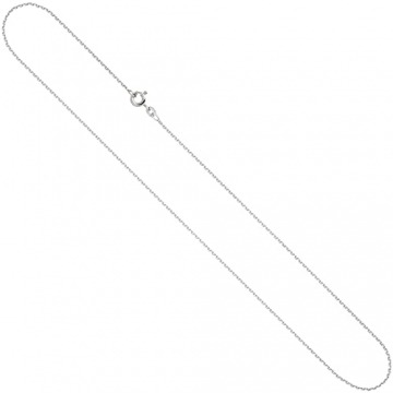 JOBO Damen-Ankerkette aus 585 Weißgold 45 cm 1,3 mm - 1