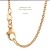 Massive edle Goldkette Ankerkette rund 750-18 Karat Gold Juwelier Qualität, Länge:45 cm, Kette-Breite:1.5 mm - 2