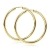 MATERIA Damen Creolen 585 Gold Ohrringe 40mm - runde Goldohrringe groß flexibel mit Schmuck-Box - Made in Germany GO-4 - 1