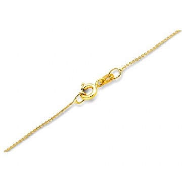 Miore Kette Damen Anker Halskette Gelbgold 14 Karat / 585 Gold, Länge 45 cm Schmuck - 2