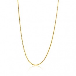 Miore Kette Damen Anker Halskette Gelbgold 14 Karat / 585 Gold, Länge 45 cm Schmuck - 1