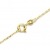 Orovi Damen Ankerkette Halskette 14 Karat (585) GelbGold Anker diamantiert Goldkette 1,3mm breit 45cm lange - 3