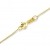 Orovi Damen Ankerkette Halskette 14 Karat (585) GelbGold Anker rund Kette Goldkette 0,8 mm breit 45cm lange - 3