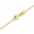 Orovi Damen Ankerkette Halskette 14 Karat (585) GelbGold Anker rund Kette Goldkette 0,8 mm breit 45cm lange - 3