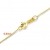 Orovi Damen Ankerkette Halskette 14 Karat (585) GelbGold Anker rund Kette Goldkette 0,8 mm breit 45cm lange - 4