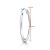 Orovi Damen Gold -Creolen Ohrringe Weißgold Ohrringe 18Karat (750) Ohr-Schmuck - 3