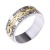 ROMIDA Silber Ring mit Zirkonia Kristallen,Partnerringe Frauen Silber Stein Ring Damen Partnerringe Fingerringe Damenring. Klassik Silber Schmuck Mädchen Frauen - 2