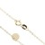 Stella-Jewellery Damen Halskette mit 7 Plättchen 585 Gold Kreis Kette Collier Schmuck - 2