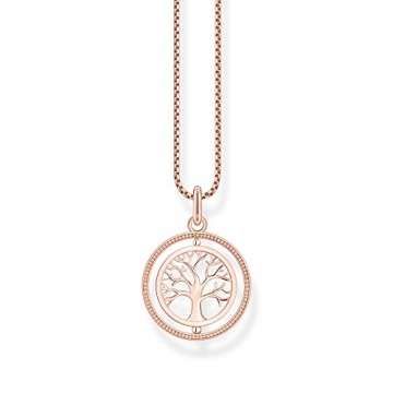 THOMAS SABO Damen Kette Tree of Love roségold 925 Sterlingsilber, 750 Roségold Vergoldung KE2148-416-14 - 3