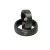 Trauringe Carbon schwarz Brillant (0,05ct) Gelbgold 750/- modern ausgefallen Eheringe Partnerringe - 2