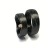 Trauringe Carbon schwarz Brillant (0,05ct) Gelbgold 750/- modern ausgefallen Eheringe Partnerringe - 3