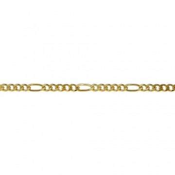 Acalee Halskette 333 Gold / 8 Karat Figaro-Kette 1,5 mm eleganter Halsschmuck aus Echtgold für Damen, wunderschöne Geschenkidee, 10-4015-45 45 cm - 3