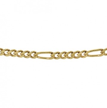 Acalee Halskette 333 Gold / 8 Karat Figaro-Kette 1,9 mm eleganter Halsschmuck aus Echtgold für Damen, wunderschöne Geschenkidee, 10-4019-50 50 cm - 3