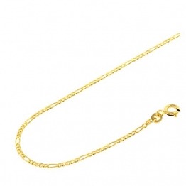 Acalee Halskette 333 Gold / 8 Karat Figaro-Kette 1,9 mm eleganter Halsschmuck aus Echtgold für Damen, wunderschöne Geschenkidee, 10-4019-50 50 cm - 1