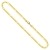 EDELIND Goldkette Herren 750 Gold 3.4 mm Länge 50cm Figarokette Diamantiert Gelbgold Kette mit Stempel Halskette Gewicht ca. 16.7 g Made in Germany - 1