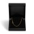 EDELIND Halskette Damen Herren 333 Gold 1.5 mm Goldkette Figarokette Diamantiert aus Gelbgold Länge 65 cm Echt Gold Kette mit Stempel Made in Germany - 3