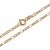 Figarokette, Goldkette - 2,4mm Breite - 585 Gelbgold, Länge wählbar von 38-90cm - 2