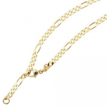 Fußkettchen Fußkette Figarokette aus 333 Gold Gelbgold 23-25cm Fußschmuck - 2