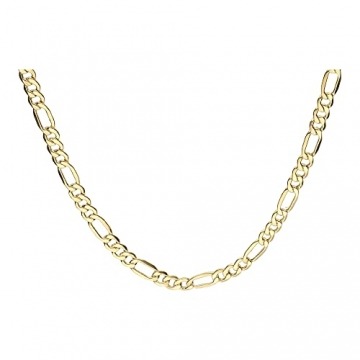 Luigi Merano Kette Figarokette, Gold 585 Gold, 50 Cm 585 Gelbgold - 1