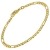 trendor Damen-Armband Gold 585/14K Figaro-Muster Länge 19 cm wunderschöner Goldschmuck für Frauen, zeitlose Geschenkidee, 51908 - 1