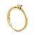 Orovi Damen Diamant Ring Gelbgold, Verlobungsring 14 Karat (585) Gold und Diamant Brillanten 0.1 Ct, Solitärring Ring Handgemacht in Italien - 2